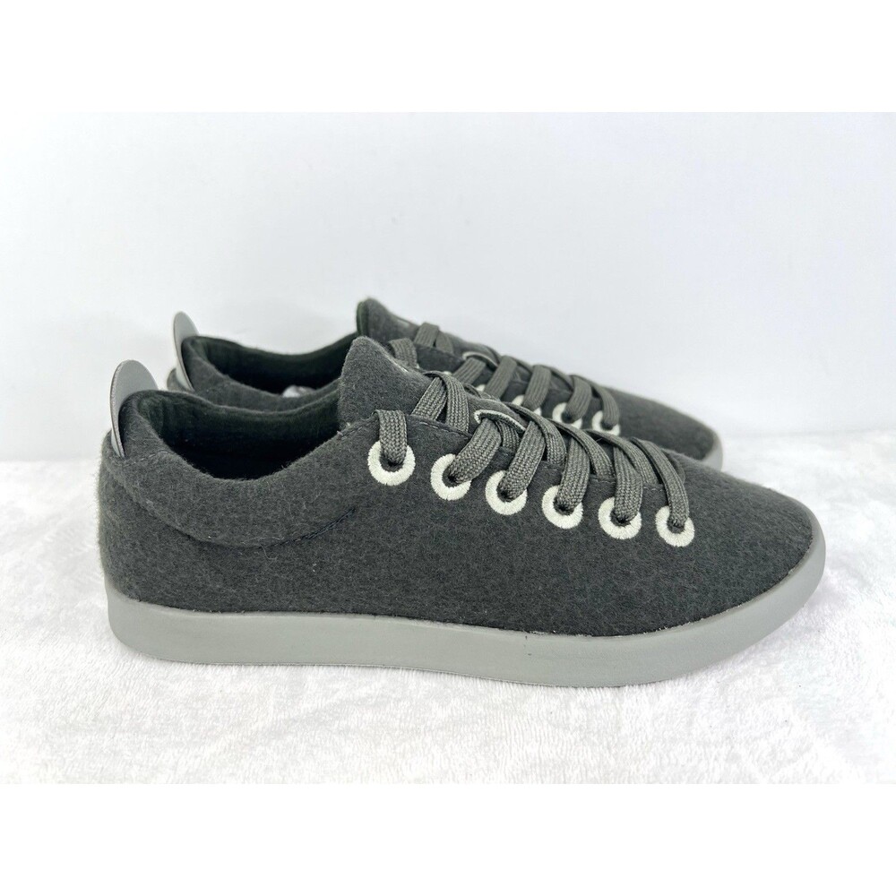 Allbirds Wool Pipers Green Merino Wool Low Top Sneakers Womens Size 7